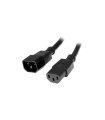 Cables ordenador / movilidad startech extensor 1m de cable c14 a c13