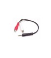 Cables audio-video startech convertidor audio 15cm minijack 3 5