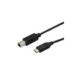 Adaptadores startech cable de 50cm usb-c a usb-b