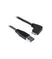 Adaptadores startech cable 0 5m microusb 3 acodado