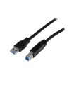 Cables ordenador / movilidad startech certificado 1m usb 3.0 super speed