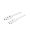 Cables ordenador / movilidad startech cable 1m thunderbolt 3 blanco