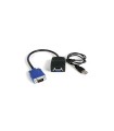 Cables audio-video startech divisor splitter vga 2 puertos