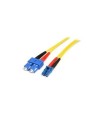 Cables fibra / ethernet / telef. startech adaptador red 1m monomodo dplexfib