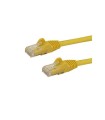 Cables fibra / ethernet / telef. startech cable de red 5m amarillo cat6