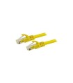 Cables fibra / ethernet / telef. startech cable 1m amarillo red snagless