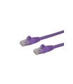 Cables fibra / ethernet / telef. startech cable de red 10m purpura cat6