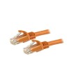 Cables fibra / ethernet / telef. startech cable 10m naranja de red cat6