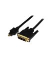 Cables audio-video startech adaptador conversor 2m micro hdmi