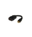 Cables audio-video startech adaptador hdmi a mini hdmi