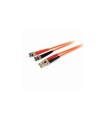 Cables fibra / ethernet / telef. startech adaptador red 2m multimodo dplex f