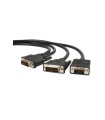 Cables audio-video startech cable 1 8m dvi-i a dvi-d y vga