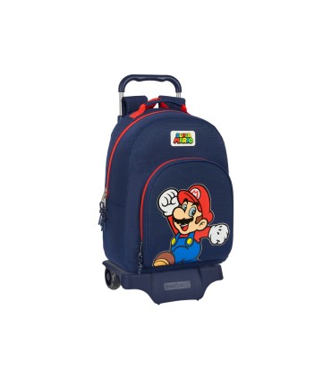 Mochila safta mod 305 con carro 905 super mario world 420x320x150 mm