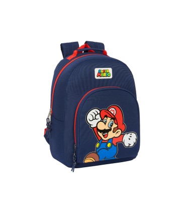 Mochila safta adaptable a carro super mario world 420x320x150 mm