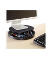 Soportes, ergonomía y limpieza kensington spin2 monitor stand black