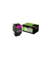 Consumible impresora laser lexmark 802hm toner magenta ac retorn