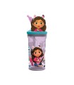 Vaso figurita 3d safta 360ml gabby s dollhouse party 230x90x60 mm