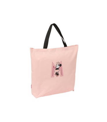 Bolsa shopping bag safta minnie mouse blush 450x500x100 mm