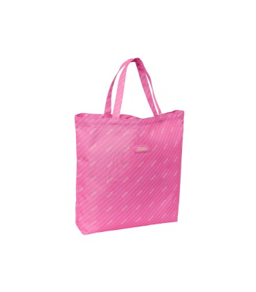 Bolsa shopping bag safta barbie logomania rosa 450x500x100 mm