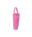 Bolsa shopping bag safta barbie logomania rosa 450x500x100 mm