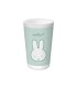 Set de platos cubiertos y vaso safta miffy menta 260x260x90 mm