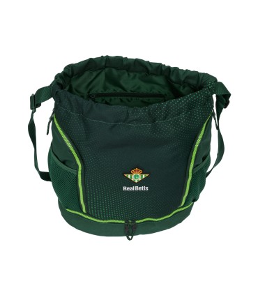 Saco mochila safta resistente agua real betis balompie 400x350x10 mm