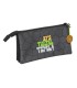 Bolso escolar portatodo safta triple tortugas ninja 120x220x30 mm