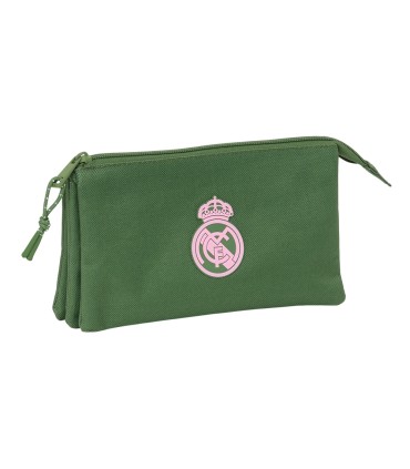 Bolso escolar portatodo safta triple real madrid girl 120x220x30 mm