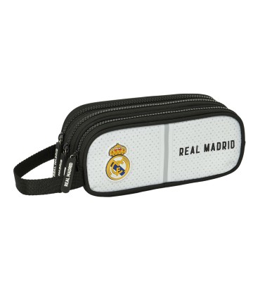 Bolso escolar portatodo safta triple real madrid 1 equipacion 24 25 85x210x70 mm