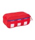 Bolso escolar portatodo safta triple big atletico de madrid 100x215x80 mm