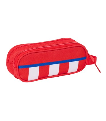 Bolso escolar portatodo safta doble atletico de madrid 80x210x60 mm