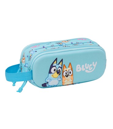 Bolso escolar portatodo safta doble 3d bluey 80x210x60 mm