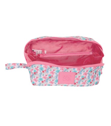 Bolso escolar portatodo safta cuadrado grande moos floresistente 100x200x100 mm