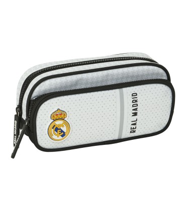 Bolso escolar portatodo safta con bolsillo real madrid 1 equipacion 24 25 105x210x60 mm