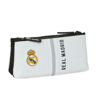 Neceser safta pequeno doble real madrid 1 equipacion 24 25 100x220x80 mm