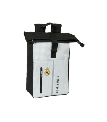 Mochila safta solapa para portatil 156 real madrid 1 equipacion 24 25 420x280x130 mm