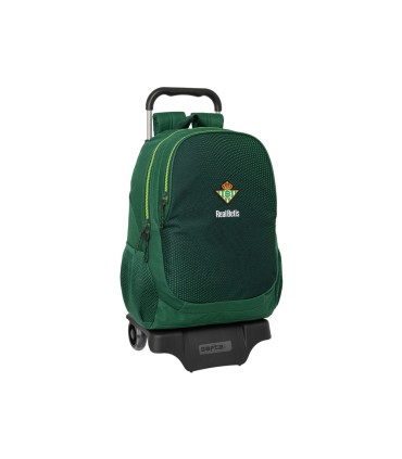 Mochila safta mod 754 con carro 905 resistente agua real betis balompie 430x300x140 mm