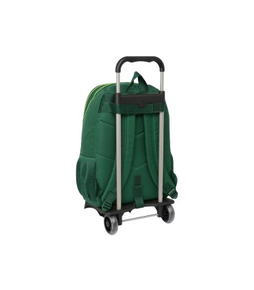 Mochila safta mod 754 con carro 905 resistente agua real betis balompie 430x300x140 mm