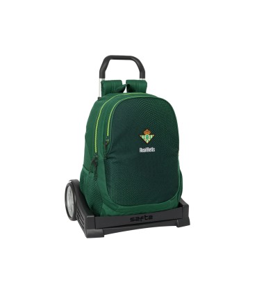 Mochila safta mod 665 con carro evolution resistente al agua real betis balompie 430x320x140 mm