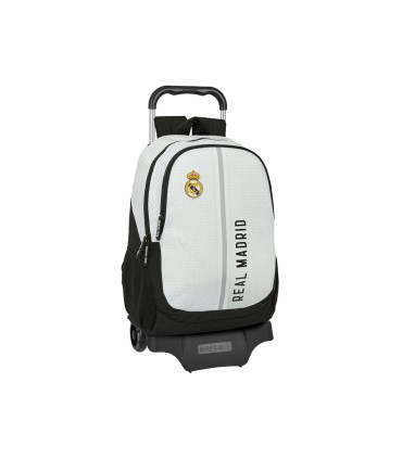 Mochila safta mod 665 con carro 905 real madrid 1 equipacion 24 25 440x320x160 mm