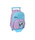 Mochila safta mod 185 con carro 705 stitch sweet 340x260x110 mm