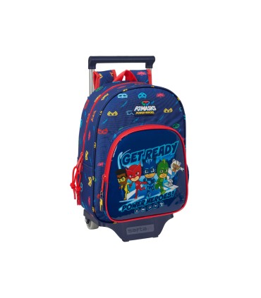 Mochila safta mod 185 con carro 705 pjmasks ready 340x260x110 mm