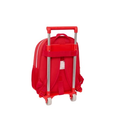 Mochila safta mod 006 con carro 705 sevilla fc corporativa 340x280x100 mm