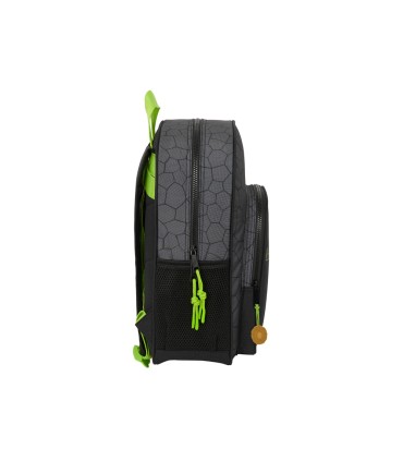 Mochila safta junior adaptable a carro tortugas ninja 380x320x120 mm