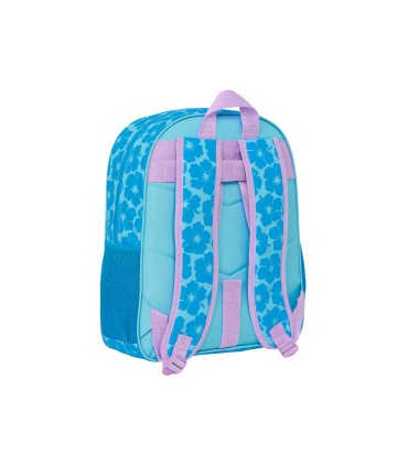 Mochila safta junior adaptable a carro stitch hawaii 380x320x120 mm