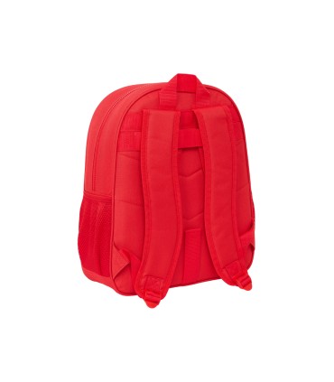 Mochila safta junior adaptable a carro atletico de madrid 380x320x120 mm