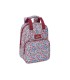 Mochila safta infantil con asas nait nait floresistente coimbra burdeos 280x200x80 mm