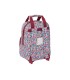 Mochila safta infantil con asas nait nait floresistente coimbra burdeos 280x200x80 mm