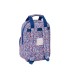 Mochila safta infantil con asas nait nait floresistente coimbra azul 280x200x80 mm