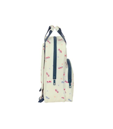 Mochila safta infantil con asas nait nait coches 280x200x80 mm